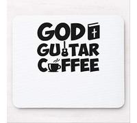 Mouse Mat God Guitar Coffee Mice Pad Durable Mousepad Square Mouse Pad For Work Computers Gaming S