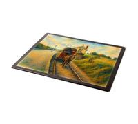 MOUSE MAT - Great Northern Ireland Railway, Fintona - Vintage Art Style