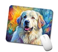 Mouse Mat Great Pyrenees Dog Portable Mouse Pad Personalized Mousepad For Work Studying Computer 25X30cm