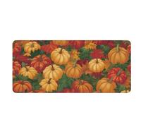 Mouse Mat Green Red Orange Mouse Pad Thickened Desk Mat Comfortable Office Desk Accessories Anti-Fray Stitched Edges Mousepad Non-Slip Desk Pad Durable Mousemat 300x800x3mm