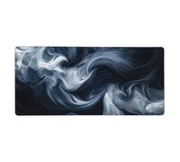 Mouse Mat Grey 90 x 30 cm Abstract Large Office Desk Mat G412