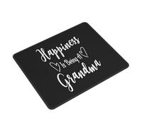 Mouse Mat Happiness Is Being A Grandma Mice Pad Non-Slip Mousepads Square Desk Mat For Work Computers Laptop L