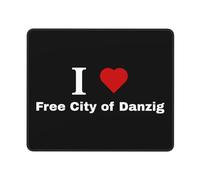 Mouse Mat I Love Free City Of Waterproof Mouse Pad Wear Resistant Mice Mat For Home Office Desk 25X30Cm