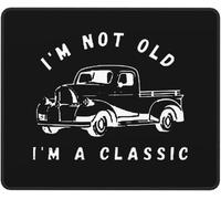 Mouse Mat I'M Not Old But Classics1 Desk Mat Non-Slip Mouse Pad Stitched Edge Mousepad For Gaming Computers Office And Home XL