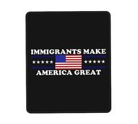 Mouse Mat Immigrants Make Great Anti-Slip Rubber Base Mouse Pad Soft Mice Mat For Computer Office Pc 25X30Cm