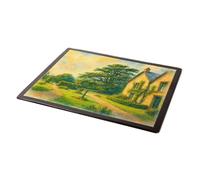 MOUSE MAT - in the Garden, Mansion House Hotel - Vintage Art Style