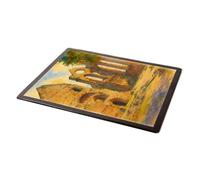 MOUSE MAT - Interior of Arbroath Abbey - Vintage Art Style