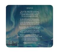 Mouse Mat - Invictus - William Ernest Henley
