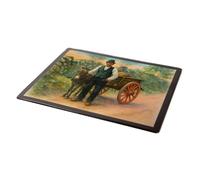 MOUSE MAT - Irish Life. Going to Market (a) - Vintage Art Style