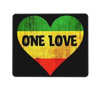 Mouse Mat Jamaican Reggae Improves Speed And Precision Mouse Pad Stitched Edges Mice Mat For Home Computer Pc 25X30Cm