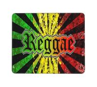 Mouse Mat Jamaican Reggae Soft Mouse Pad Improves Speed And Precision Desk Pad For Home Office Work 25X30Cm