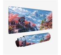 Mouse Mat Japan Mouse Pad Large 1000x400mm, Desk Mat Mountain Mousepad, Desk Pad with Non-Slip Base, Extended Waterproof Mousemat, Stitched Edges Keyboard Matt, Home Office Accessories, Gifts H2-527