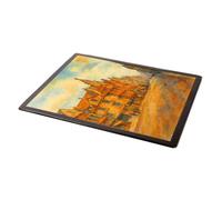 MOUSE MAT - John Knox's House, Edinburgh (e) - Vintage Art Style