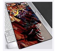 Mouse Mat JOJO's Bizarre Adventure 900X400mm Mouse pad, Speed Gaming Mouse pad,Extended XXL large Mouse mat with 3mm-Thick Base,for notebooks, PC, F