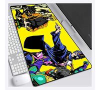 Mouse Mat JOJO's Bizarre Adventure 900X400mm Mouse pad, Speed Gaming Mouse pad,Extended XXL large Mouse mat with 3mm-Thick Base,for notebooks, PC, V