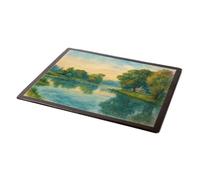 MOUSE MAT - Kelso. The Teviot & Friar's Cottage - Vintage Art Style