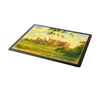 MOUSE MAT - Kenilworth Castle from the Echo Fields - Vintage Art Style