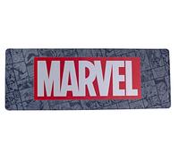 Mouse Mat & Keyboard XXL for Comics Fan - Marvel Logo - Officially Licensed - Increase Your Comfort on Your Computer - 79 cm x 30 cm