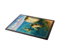 MOUSE MAT - King & Queen Rocks, Flamborough (a) - Vintage Art Style