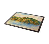 MOUSE MAT - Kingswear from Dartmouth (c) - Vintage Art Style