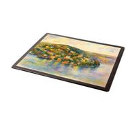 MOUSE MAT - Kingswear General View, Dartmouth - Vintage Art Style