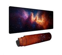 Mouse Mat Landscape Gaming Mouse Pad Large 1000x500 mm Waterproof Mousepad Aurora Desk Mat Non-Slip Rubber Base PC Accessories Desk Pad with Stitched Edges Keyboard Mousemat for Gaming, Gifts T-66