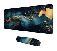 Mouse Mat Large 1200x600 mm Nordic Mouse Pad Modern Desk Mat Large, Waterproof Gaming Mousepad Desk Accessories, Non-Slip Rubber Base Mousemat with Stitched Edges for Gaming Office Gifts for Men K-35