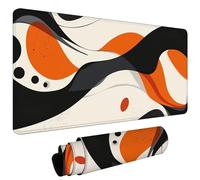 Mouse Mat, Large Gaming Mouse Pad 1000x400x3mm Geometric Abstraction XXL Desk Mat, Non-Slip Rubber Base, Stitched Edges, Water-Resistant Surface, Desk Pad for Laptop Keyboard Mice Office Home L#L321