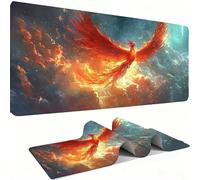 Mouse Mat,Large Gaming Mouse Pad 1000x500x3mm,XXL Mousepad,Desk Mat, Improved Precision and Speed, Rubber Base for Stable Grip on Smooth Surfaces, Table Pad, Office Gaming Room, animal nuage w0w-937