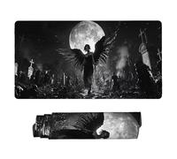 Mouse Mat | Large Gaming Mouse Pad 700 x 300 x 3mm | XXL Gaming Mousepad | Desk Mat | Improved Precision and Speed | Rubber Base for Stable Grip on Smooth Surfaces | Keyboard Mats Moon Angel w-990