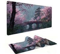 Mouse Mat | Large Gaming Mouse Pad 800 x 400 x 3mm| XXL Gaming Mousepad | Desk Mat | Improved Precision and Speed | Rubber Base for Stable Grip on Smooth Surfaces | Keyboard Mats| Attic View v-310