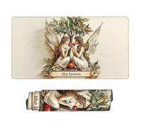 Mouse Mat | Large Gaming Mouse Pad 900 x 400 x 3mm | XXL Gaming Mousepad | Desk Mat | Improved Precision and Speed | Rubber Base for Stable Grip on Smooth Surfaces | Keyboard Mats Angel w-862