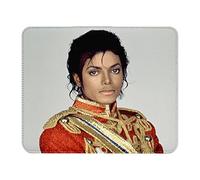 Mouse Mat Leather Look Michael Jackson Jacket Circus Pop Star Celebrity 22 x 18 cm