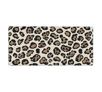 Mouse Mat Leopard 50 x 25 cm Brown Large Office Desk Mat G163