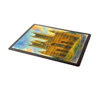 MOUSE MAT - Lincoln Cathedral West Front - Vintage Art Style