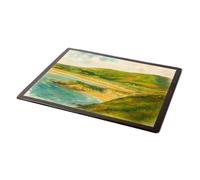 MOUSE MAT - Little Broughton Bay, Llangennith - Vintage Art Style