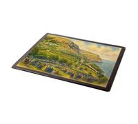 MOUSE MAT - Llandudno. The Happy Valley & Great Orme (a) - Vintage Art Style
