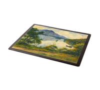 MOUSE MAT - Loch Achray & Ben Venue, Trossachs (b) - Vintage Art Style