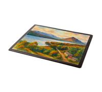 MOUSE MAT - Loch Laggan & Cameron's Inn, Kingussie - Vintage Art Style