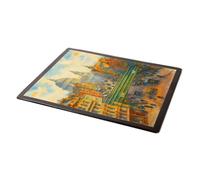 MOUSE MAT - London. Ludgate Hill & St Paul's Cathedral a - Vintage Art Style