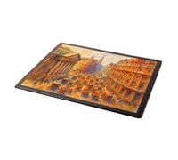 MOUSE MAT - London, The Mansion House & Cheapside (c) - Vintage Art Style