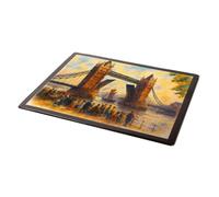 MOUSE MAT - London, The Tower Bridge (b) - Vintage Art Style