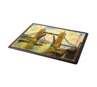 MOUSE MAT - London, The Tower Bridge (h) - Vintage Art Style