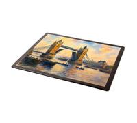 MOUSE MAT - London, The Tower Bridge (j) - Vintage Art Style