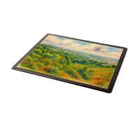 MOUSE MAT - Looking to Cranleigh from Pitch Hill - Vintage Art Style