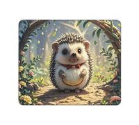 Mouse Mat Lovely Hedgehog Mousepad Waterproof Desk Mat Stitched Edge Mousepads For Office And Home Computers Gaming L