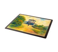 MOUSE MAT - Lowestoft. The Band Stand, Belle Vue Park - Vintage Art Style