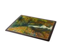 MOUSE MAT - Lydford Gorge. A Waterfall in the Gorge - Vintage Art Style