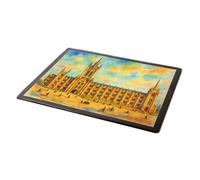 MOUSE MAT - Marischal College Aberdeen University - Vintage Art Style