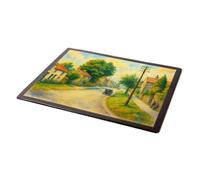 MOUSE MAT - Market Place, Ampleforth - Vintage Art Style